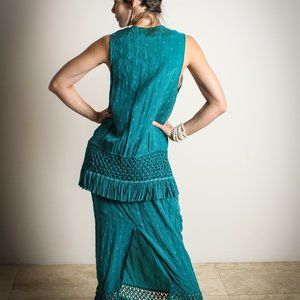 TWO PIECE VEST &   SKIRT